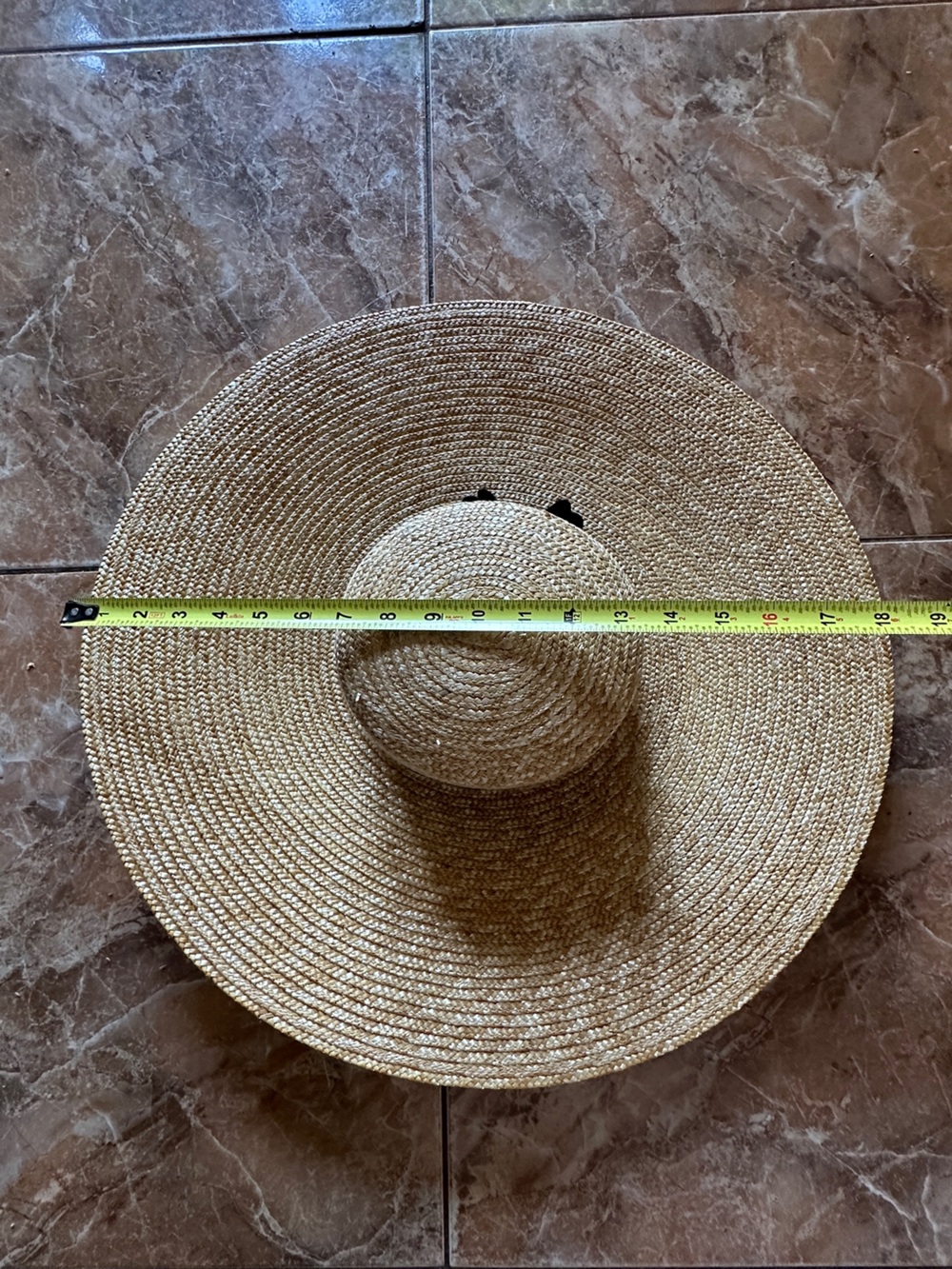 Rose Cherie INES hat Black - Picture 7 of 9